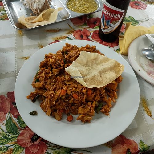 29: Kottu (specify vegan upon ordering; mine came with egg) at Lakshmi in Cologne