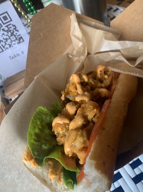 Oyster Mushroom Po’Boy  at 73 Farm - Pop Up in Washington