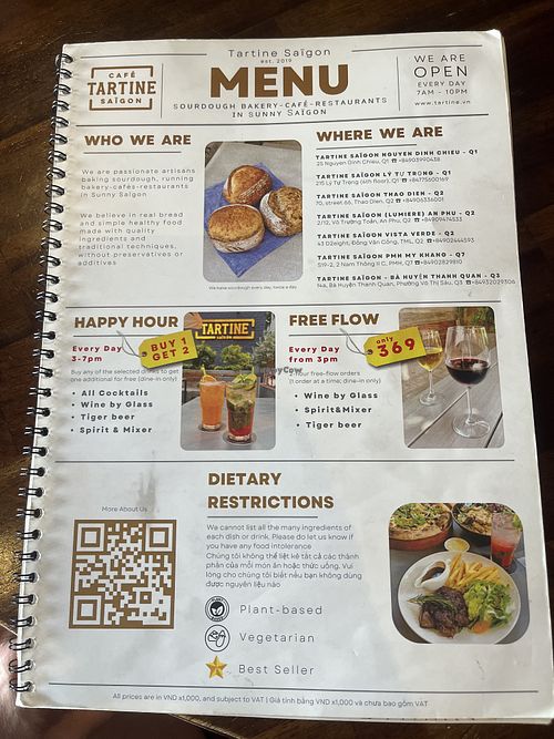   at Tartine Saigon - District 1 in Ho Chi Minh City