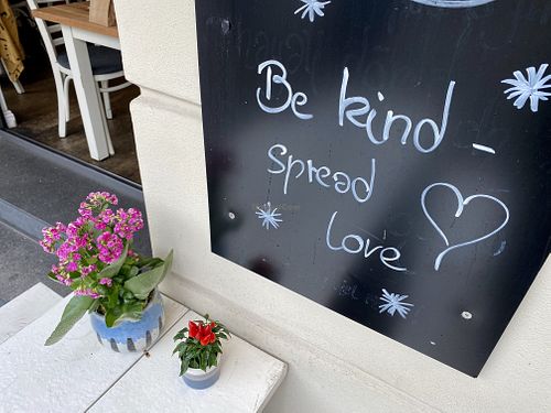 table at Krawummel in Muenster