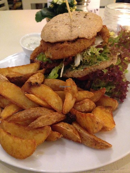 Steaky K burger at Krawummel, Münster at Krawummel in Muenster