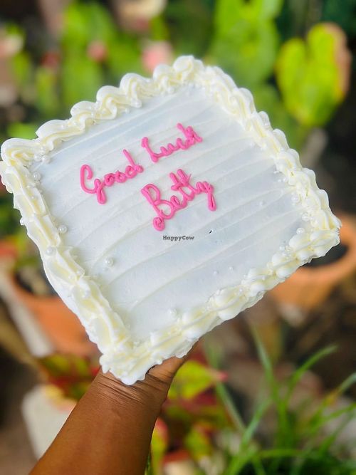 Red velvet sheet cake at Boujie Bakes in Accra