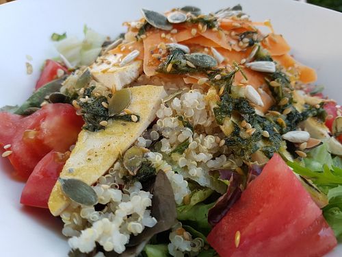 Quinoa salad  at TREFF in Mallorca