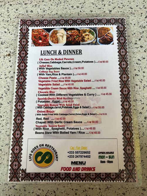   at Soul Food Joint in Cape Coast