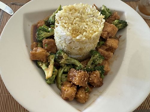 Sesame tofu   at Bentang Bali in Oranjestad