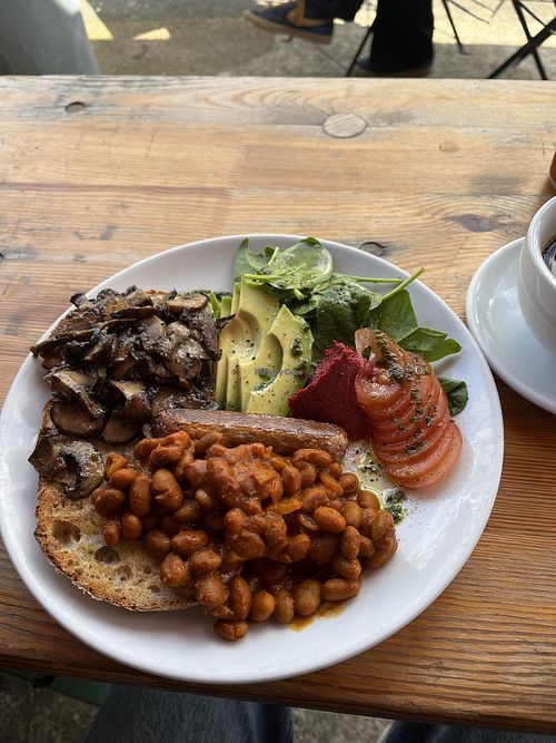 Vegan brunch  at Tilt in Brighton