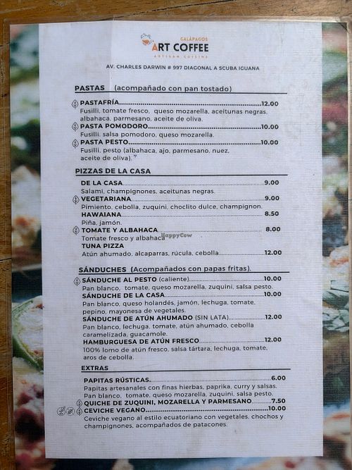   at Art Coffee Galápagos in Puerto Ayora