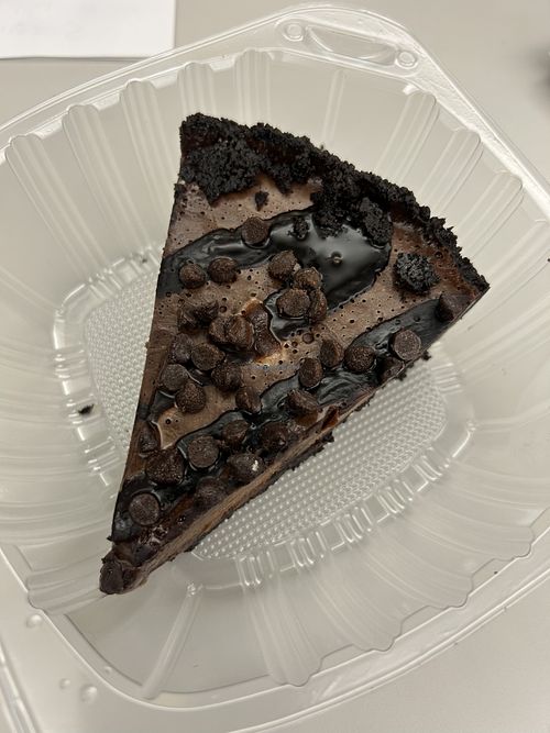 Vegan Oreo cheesecake - so good! 🤤  at Beach Hut Deli & Tap Room by DOCO in Sacramento