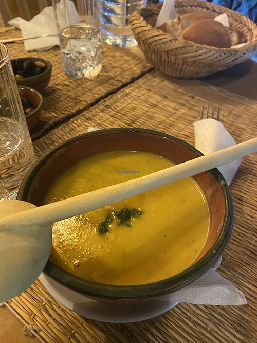 Zuppa di legumi  at Café Terrasse Bab Ftouh in Marrakech