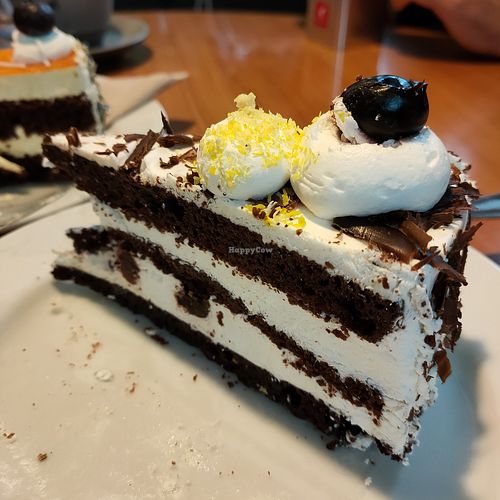 Schwarzwälder Kirsch at Café Prantl in Merano