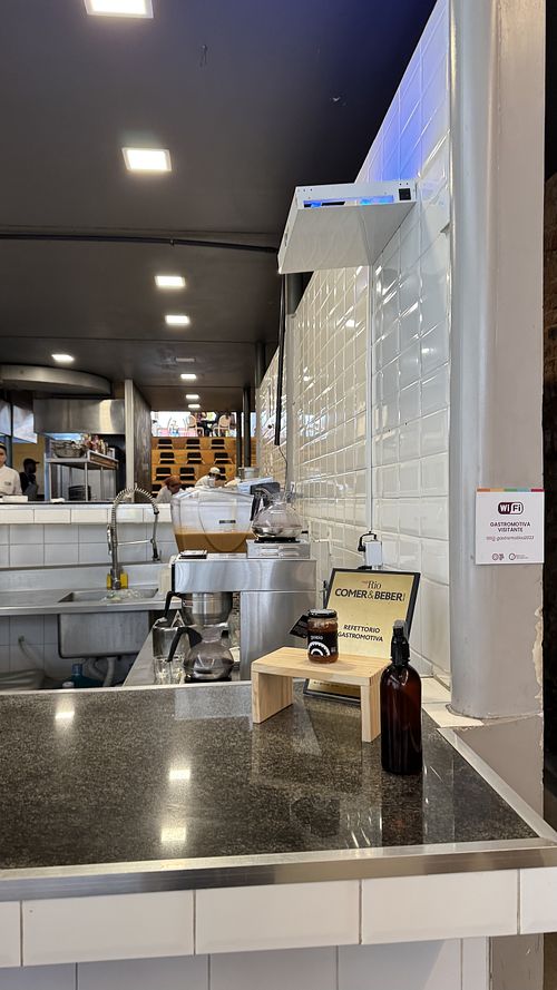   at Refettorio Gastromotiva in Rio De Janeiro