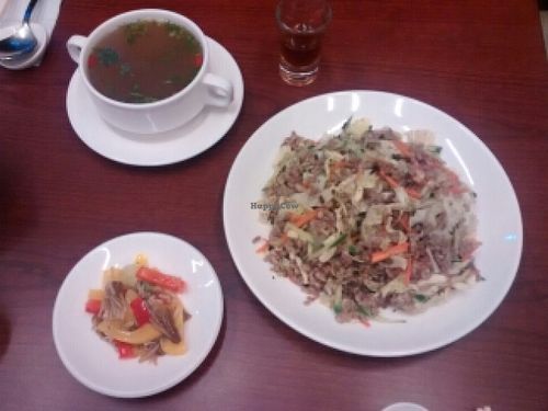 fried rice meal set at Tai Lai in Taipei