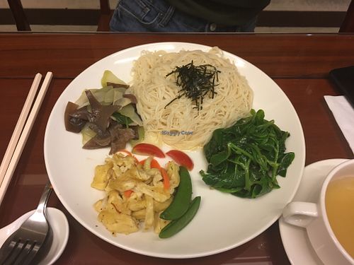 noodle dish at Tai Lai in Taipei