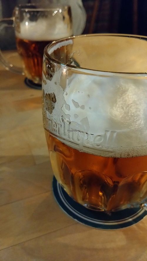 Pilsner Urquell Tankbier at Grubers Welt in Dresden