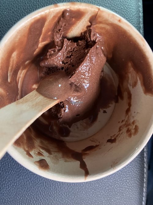 Dark chocolate vegan   at The Scandinavian Ice Cream Co in Queenscliff