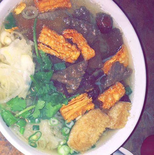 Vegetarian Special Pho at Vietnam Garden in Richmond