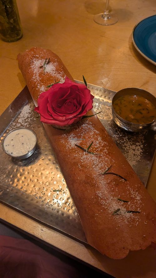 Dosa (festive feast menu) at Namaste Village - Twickenham in Twickenham