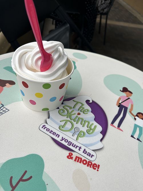almond milk biscotti flavor   at The Skinny Dip in Hollywood