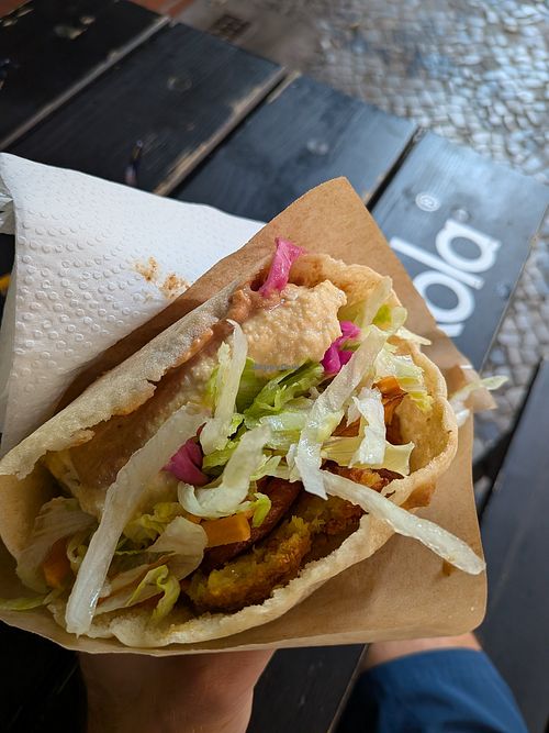 Falafel-Magali Sandwich at Safari Falafel in Berlin