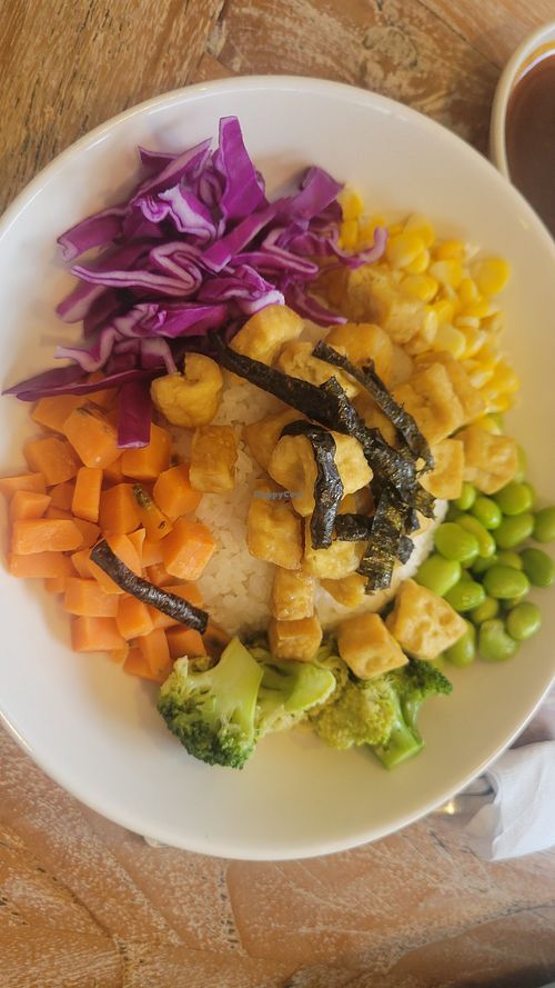 Vegan bowl at OHO Salad Bar Kuta in Kuta