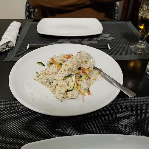 Fried rice (veganised) at Ming Xuan Ge in Bolzano