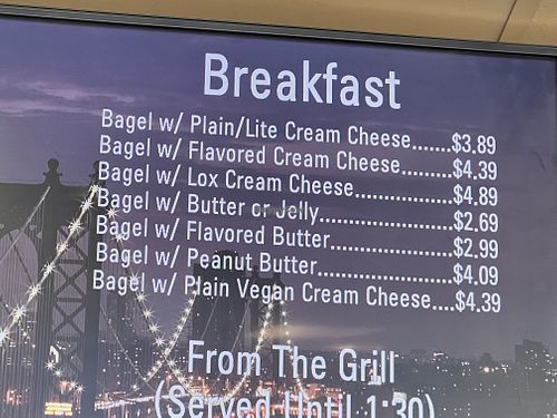   at Art's Bagels & More in Acworth