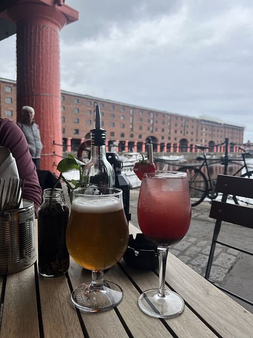   at Rudy's Pizza Napoletana - Albert Dock in Liverpool