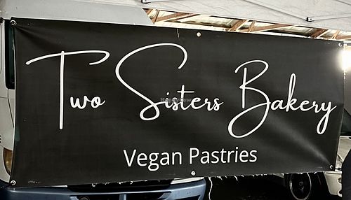 Sign  at Two Sisters Bakery in Corvallis