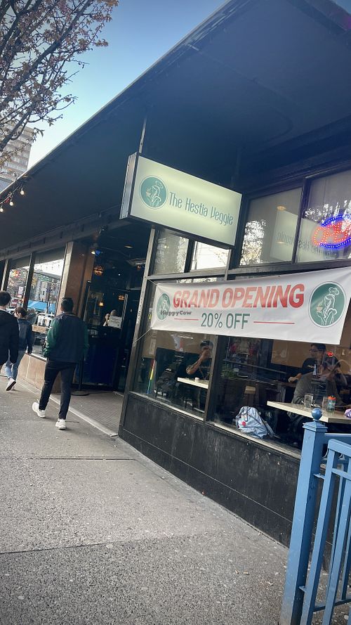 Front  at The Hestia Veggie in Vancouver