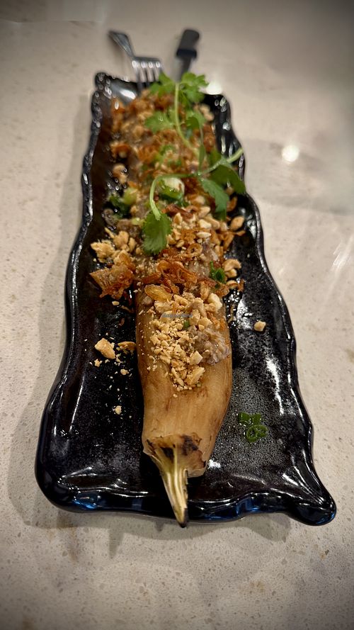 Smoked Eggplantt  at The Hestia Veggie in Vancouver