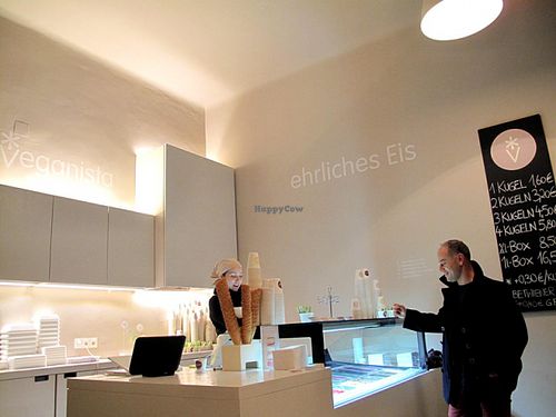 Susanna chooses the best natural ingredients for her ice creams at Veganista Ice Cream I in Vienna