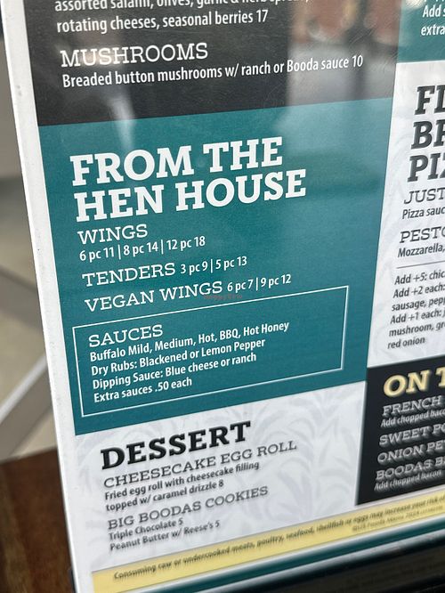   at Boodas Brewing Company  in Hendersonville