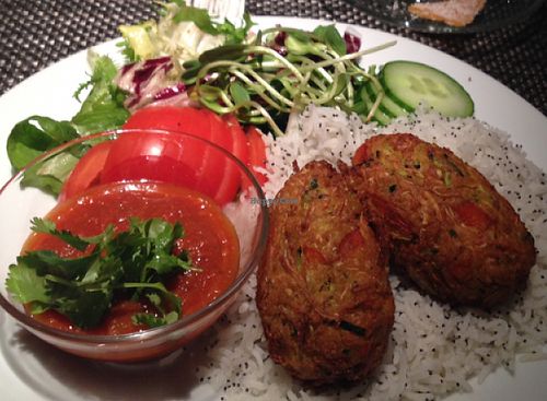 Vegan dumplings for lunch at Vegafe - Totoriu g. in Vilnius