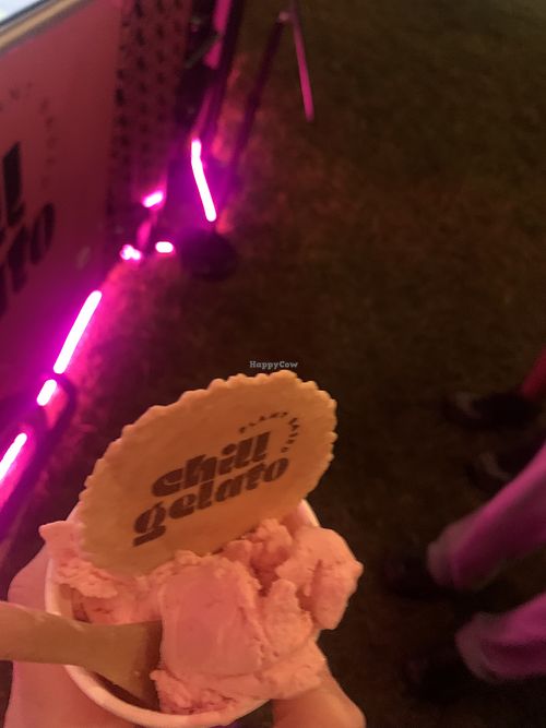 Strawberry   at Chill Gelato in South West London
