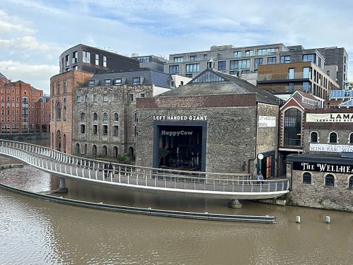 Impressive exterior   at Pizza is Lovely in Bristol