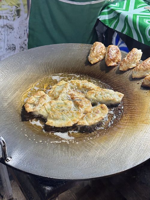 Vegan gyoza (8 pieces, 60 THB)  at Gyoza Vegetable in Pai