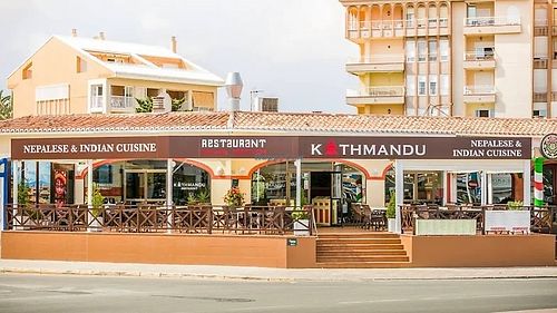 View from the street at Kathmandu  in Javea