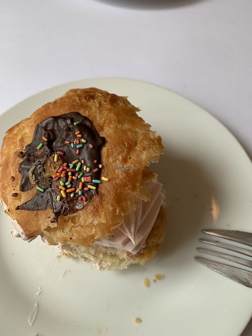 Fastelavnsbolle  at V Sorte Hest in Copenhagen