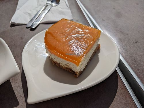 Not mango cheesecake. Oh yeah! at V Sorte Hest in Copenhagen