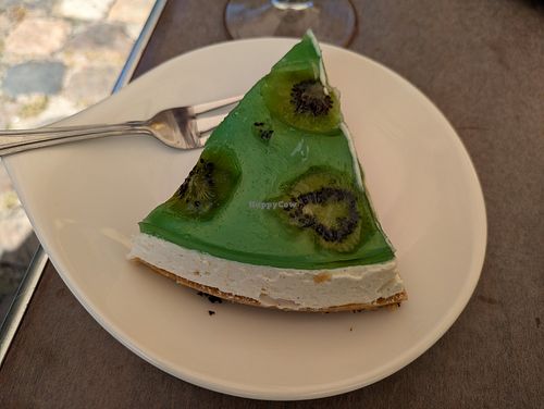 Kiwi not cheesecake at V Sorte Hest in Copenhagen