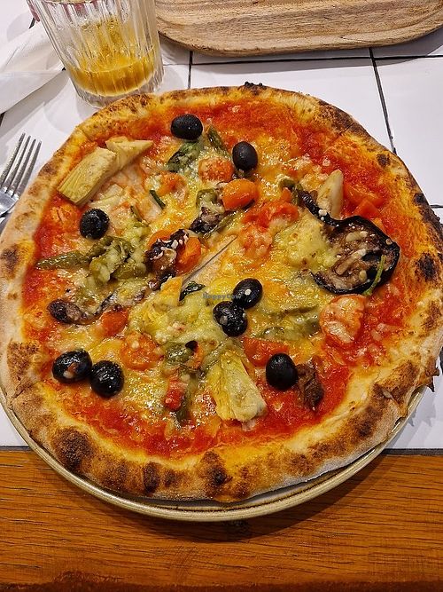  at Giovanni's Caffe' and Pizzeria in Cambridge