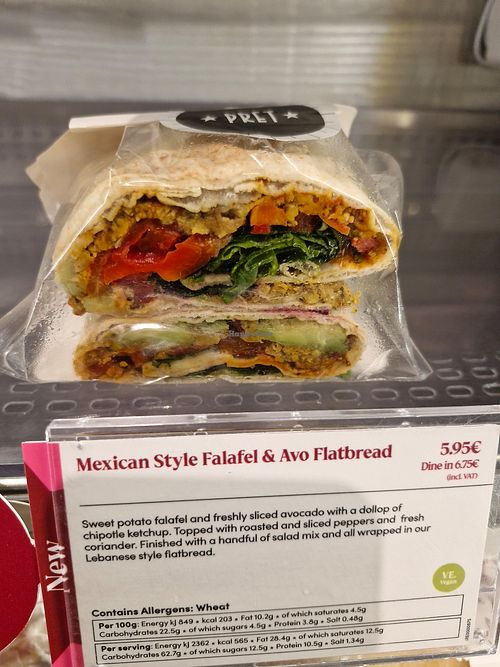  at Pret A Manger - Clerys Quarter in Dublin