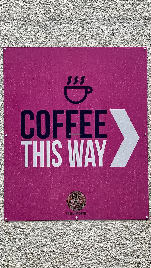   at First Light Coffee Shop in Cardiff