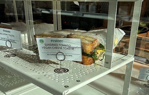 Well labelled  at Restore  in Bristol