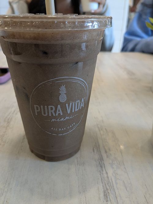 Banana Brew at Pura Vida in Aventura
