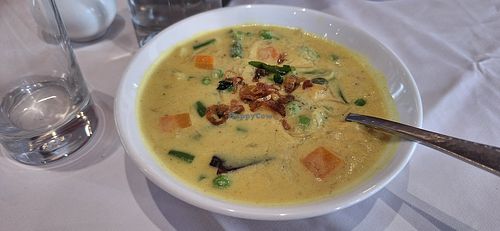 Kaju veggies coconut curry at Malabar Junction in Kochi
