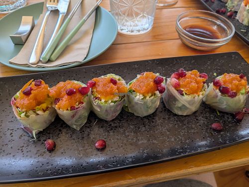 Vietnamese Spring Rolls at Nakai in Lanzarote