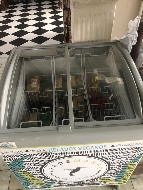 Vegan ice cream  at Prashanti Restaurante y Tienda Naturalista in Neiva