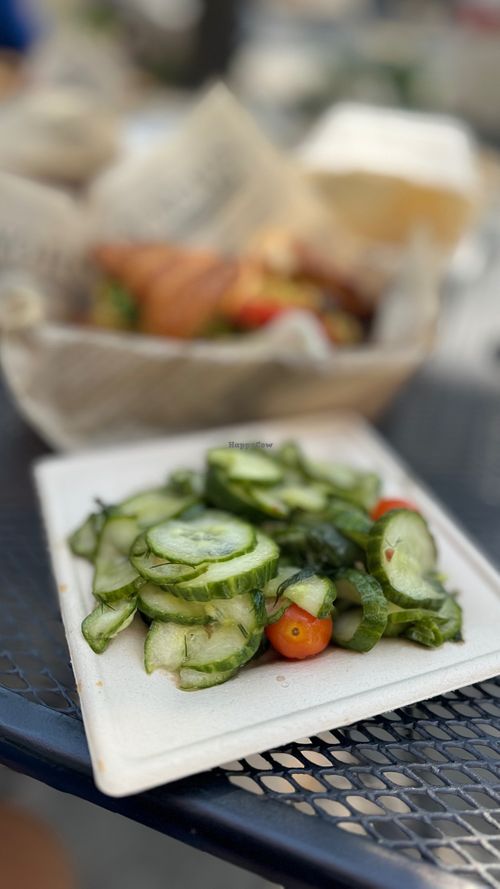 Cucumber Salad  at Urban Deli in Savannah