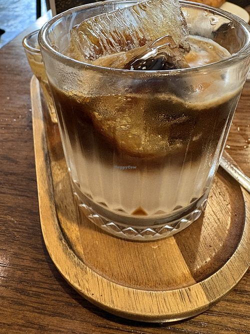 Oat milk iced coffeee  at Tonkin Specialty Coffee in Ho Chi Minh City